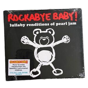 Rockabye Baby! Lullaby Renditions of Pearl Jam Children's Music CD. NEW.